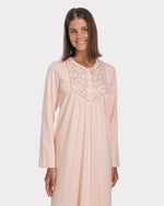 Rose House Gown | جلابية/قميص نوم قطن بطبعات ورد – Alenza