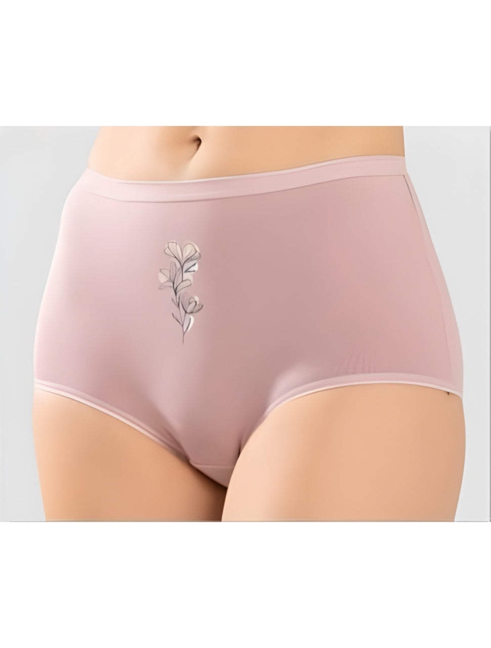 High waist cotton underwear.
